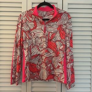 Tail White Label Golf Quarter Zip Pullover